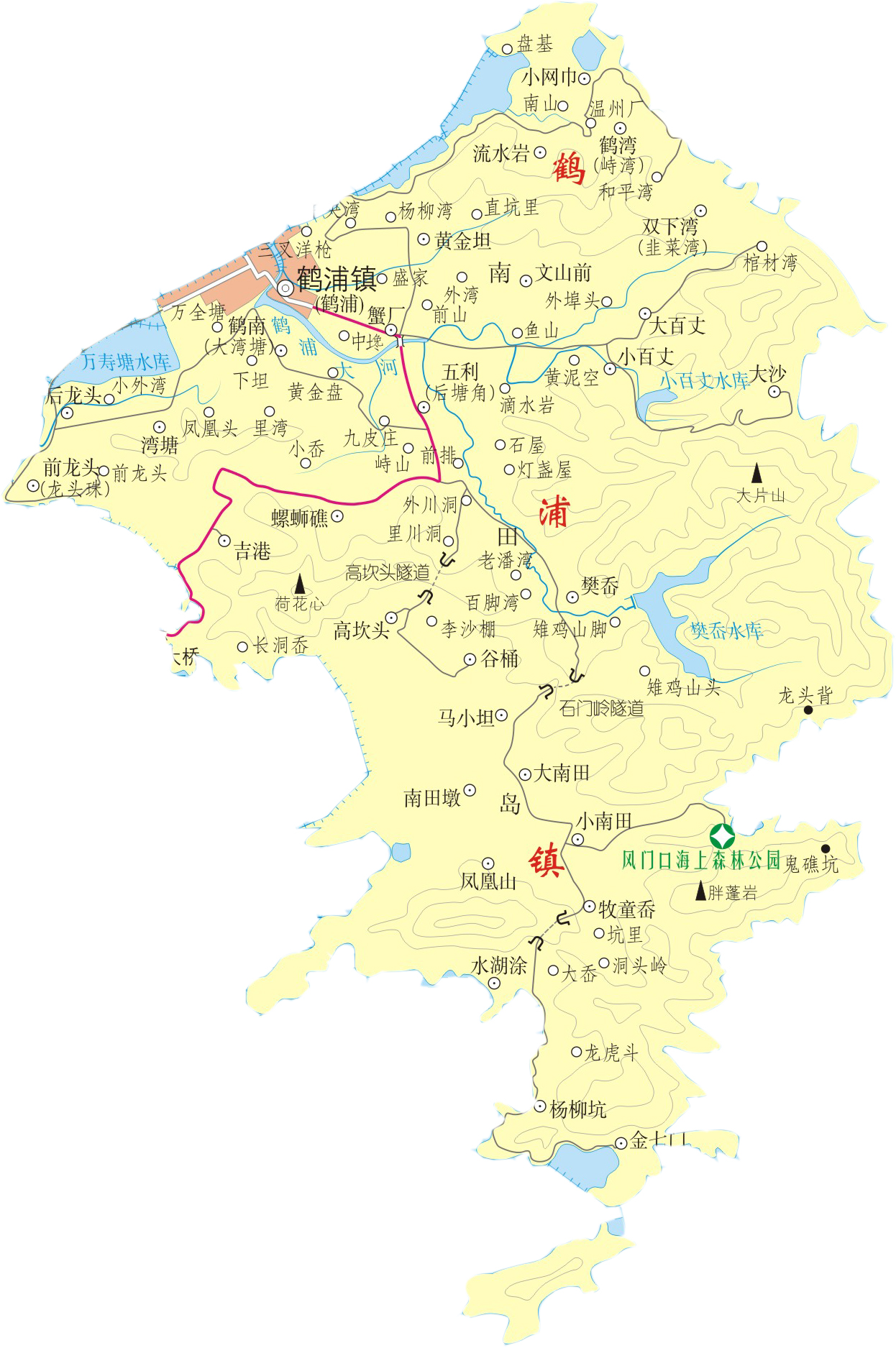 宁波欢乐海岸地图图片